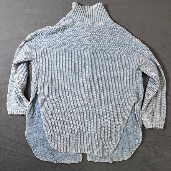 Free People Say Anything Cardigan Sky Blue XS - Picture 6 of 8